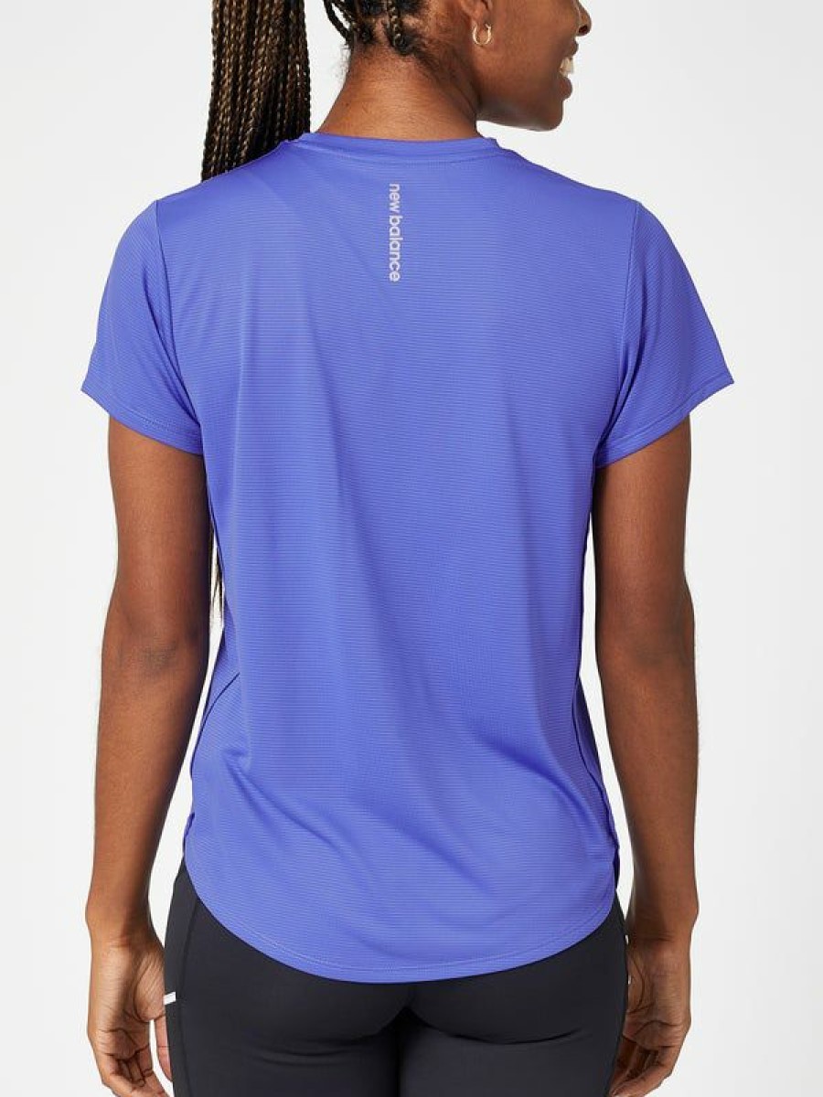 Short Sleeve Shirts * | New Balance Women'S Summer Accelerate Short Sleeve Wholesale