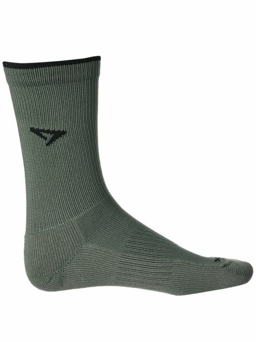 Socks * | Drymax Trail Running Crew Socks Green/Black Fire Sale