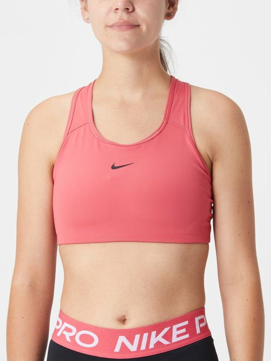 Running Sports Bras * | Nike Holiday Swoosh Pad Bra Sales