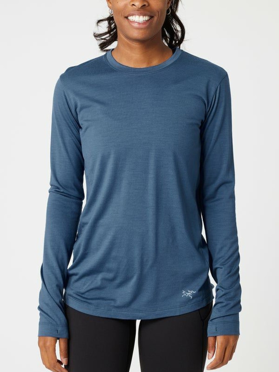 Long Sleeve Hoodies & Zips * | Arc'Teryx Women'S Fall Lana Crew Long Sleeve Crazy Deals