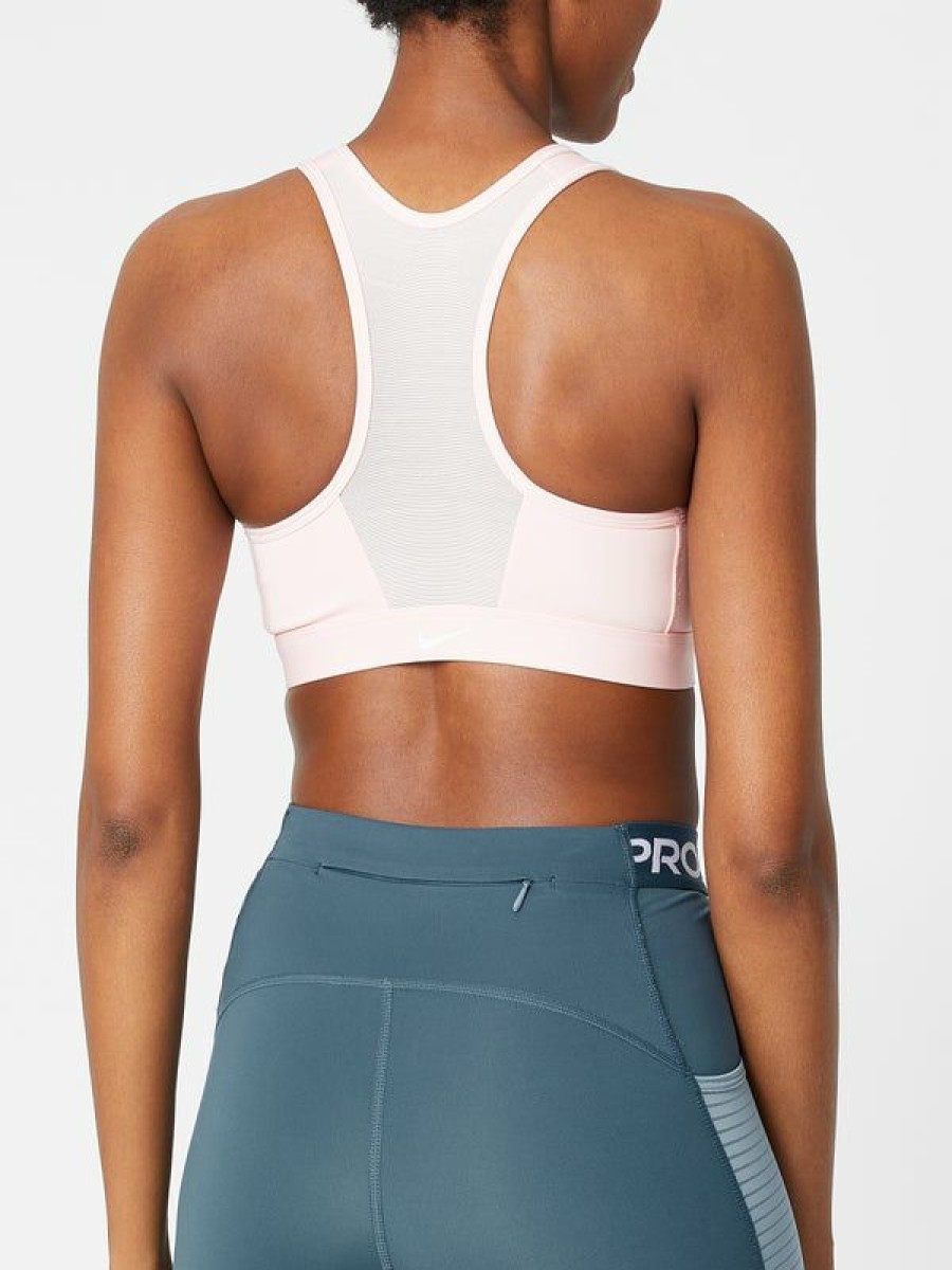 Running Sports Bras * | Nike Women'S Summer Swoosh Zip Front Bra Promotions