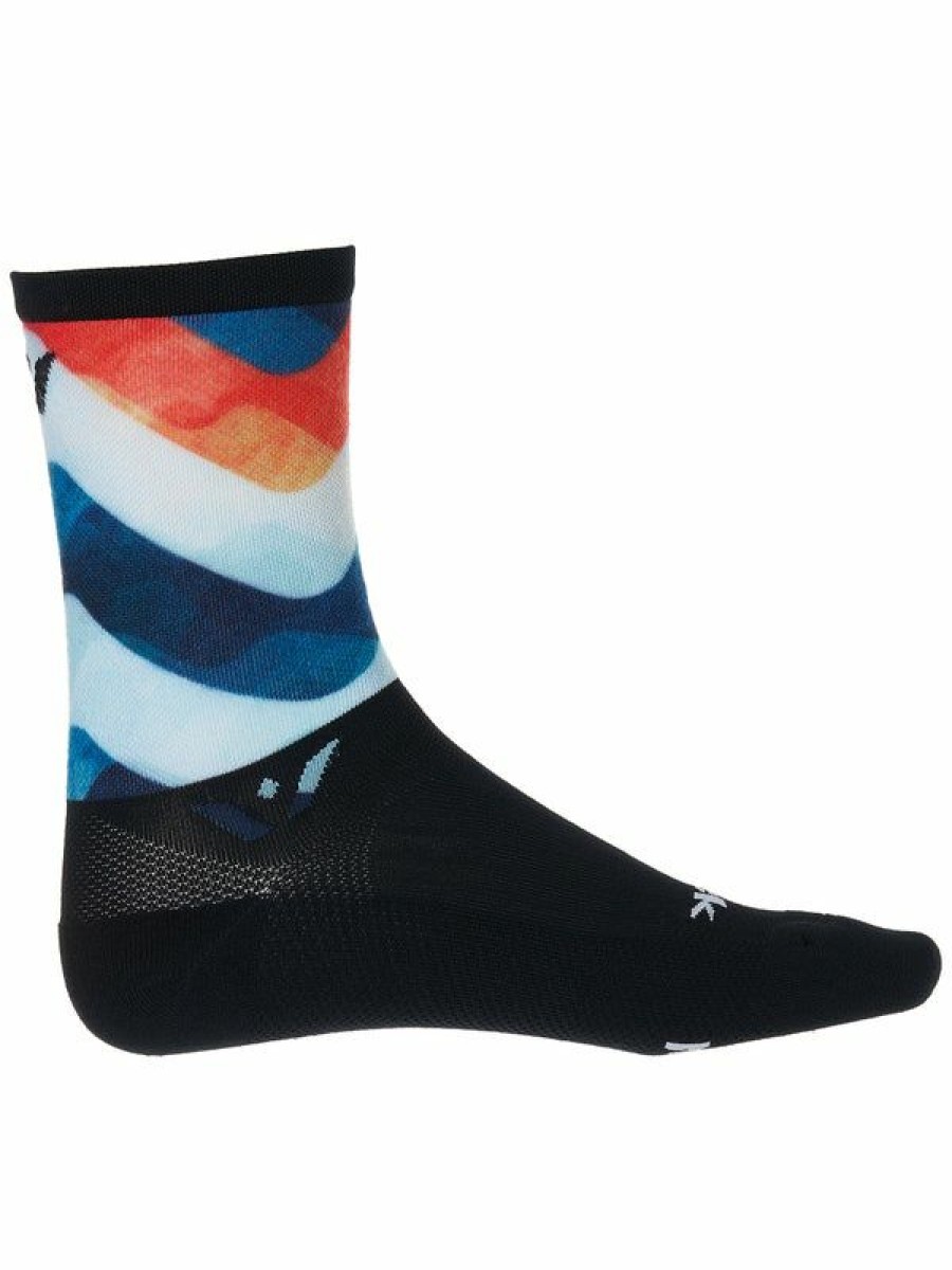 Socks * | Swiftwick Vision Six Socks Impression Freedive Crazy Deals