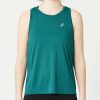 Tanks And Singlets * | Asics Women'S Fall Race Tank Discount Online