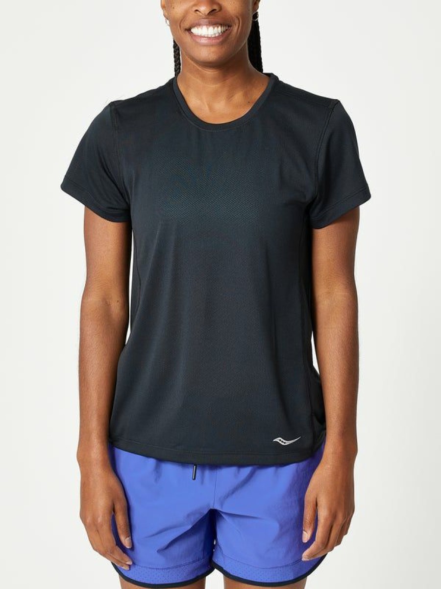 Short Sleeve Shirts * | Saucony Women'S Core Stopwatch Short Sleeve Cheaper