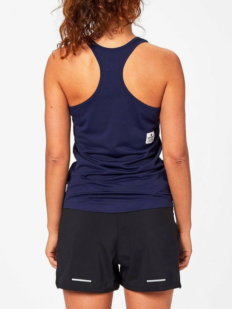 Tanks And Singlets * | Saysky Women'S Clean Combat Singlet Maritime Blue Crazy Deals