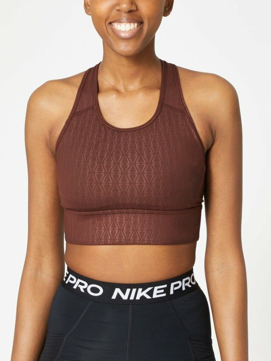 Running Sports Bras * | Nike Spring Dri-Fit Swoosh Aop Crossback Bra Sales