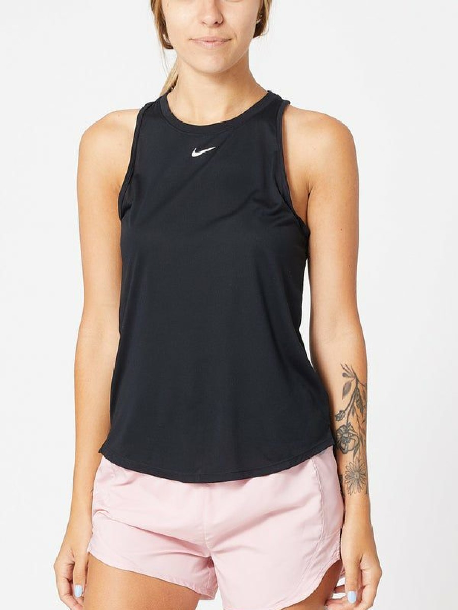 Tanks And Singlets * | Nike Women'S Core Dri-Fit One Standard Tank With Discount