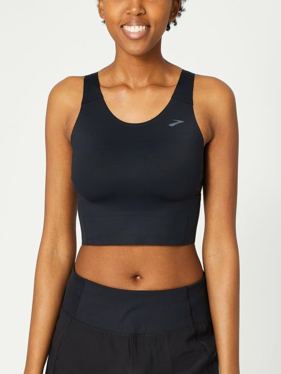 Tanks And Singlets * | Brooks Women'S Core Run Within Crop Tank Lower Price