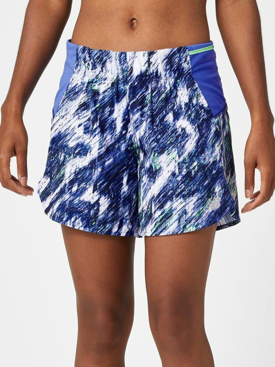 Shorts & Skirts * | New Balance Women'S Summer Impact Run 5 Short Clearance Sale