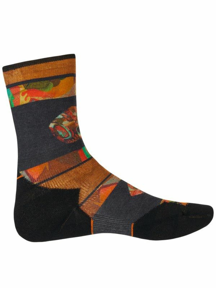 Socks * | Smartwool Women'S Run Print Crew Socks Acorn Sells Cheap