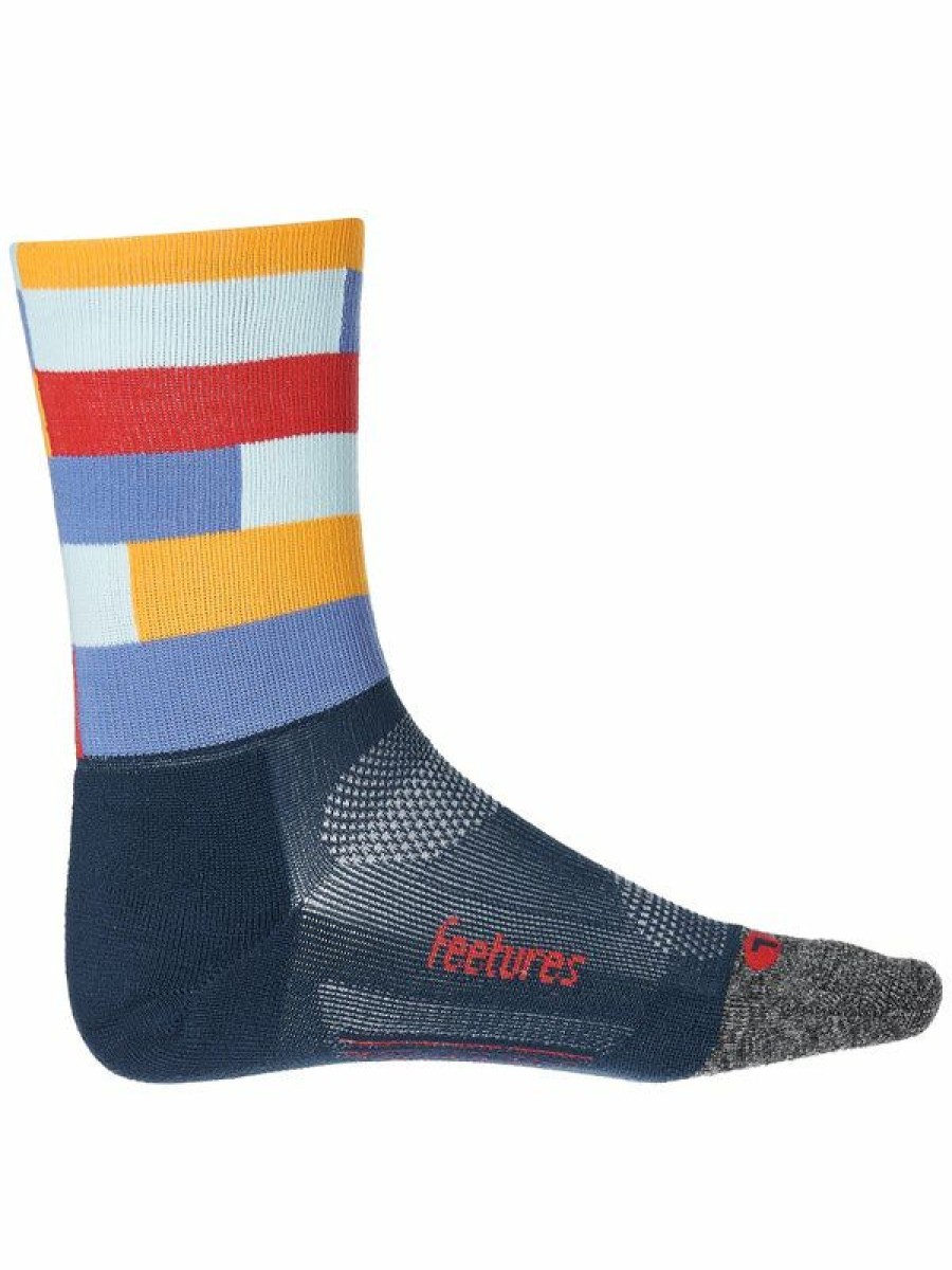 Socks * | Feetures Elite Light Cushion Mini Crew Sock Crypto N Cheaper