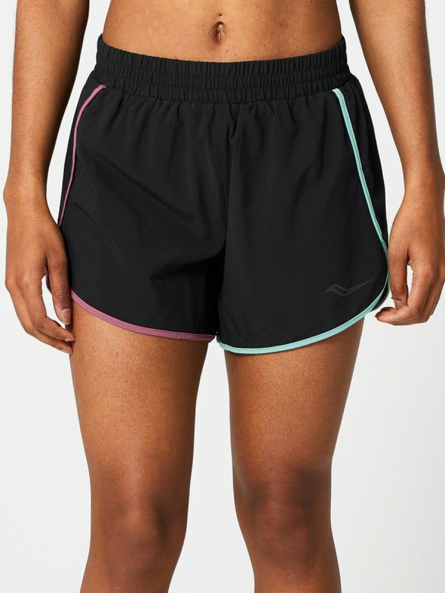 Shorts & Skirts * | Saucony Women'S Spring Dash 4 Short Sells Cheap