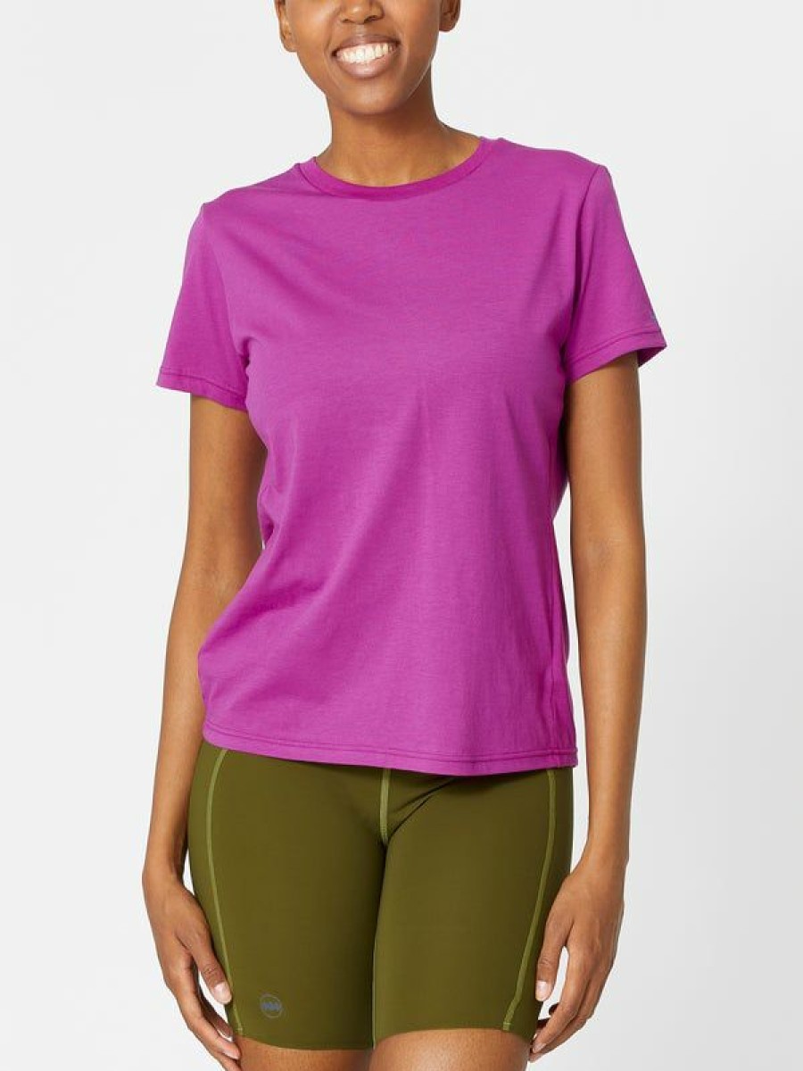 Short Sleeve Shirts * | Janji Women'S Runterra Bio Tee Orchid Quick Delivery