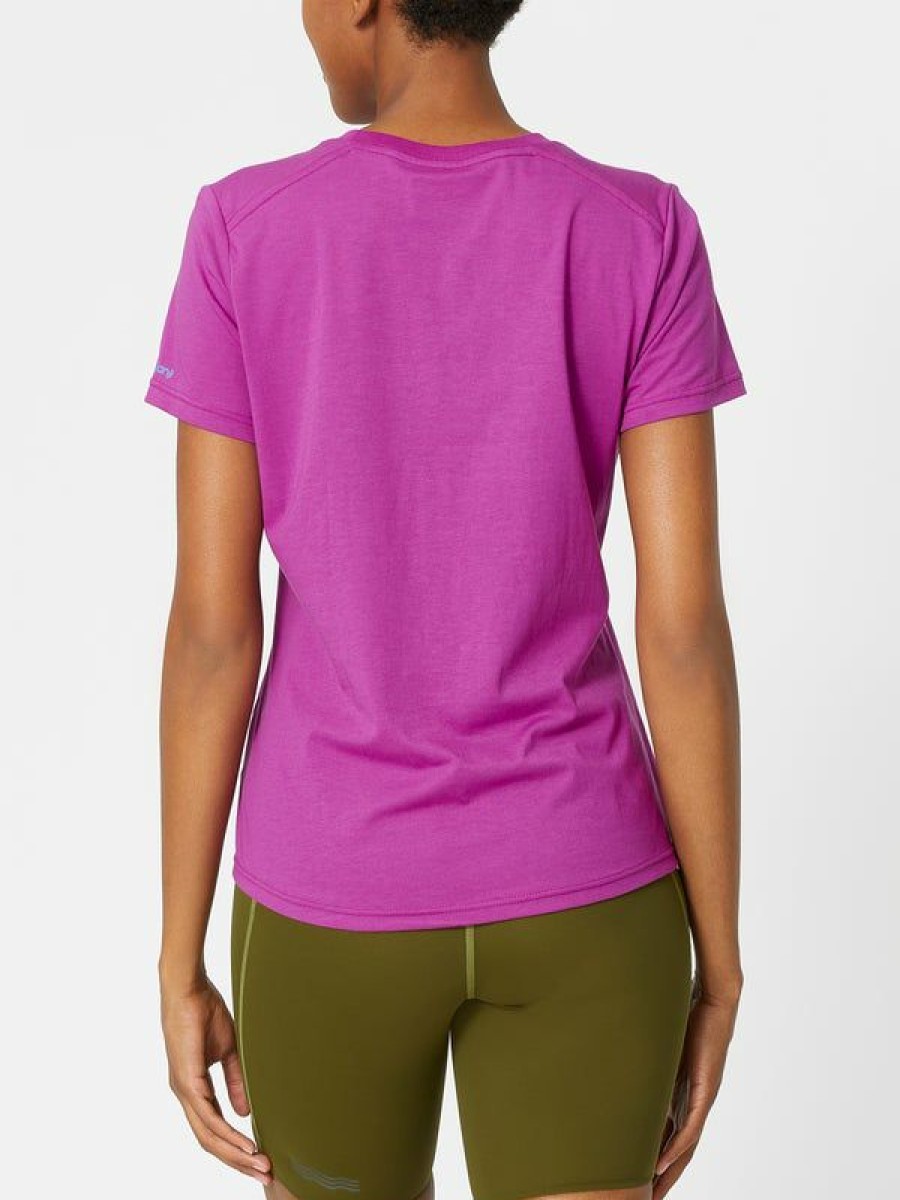 Short Sleeve Shirts * | Janji Women'S Runterra Bio Tee Orchid Quick Delivery