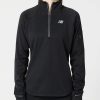 Long Sleeve Hoodies & Zips * | New Balance Women'S Fall Heat Grid Half Zip With Discount