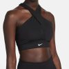 Running Sports Bras * | Nike Women'S Core Dri-Fit Swoosh Wrap Bra Quick Delivery