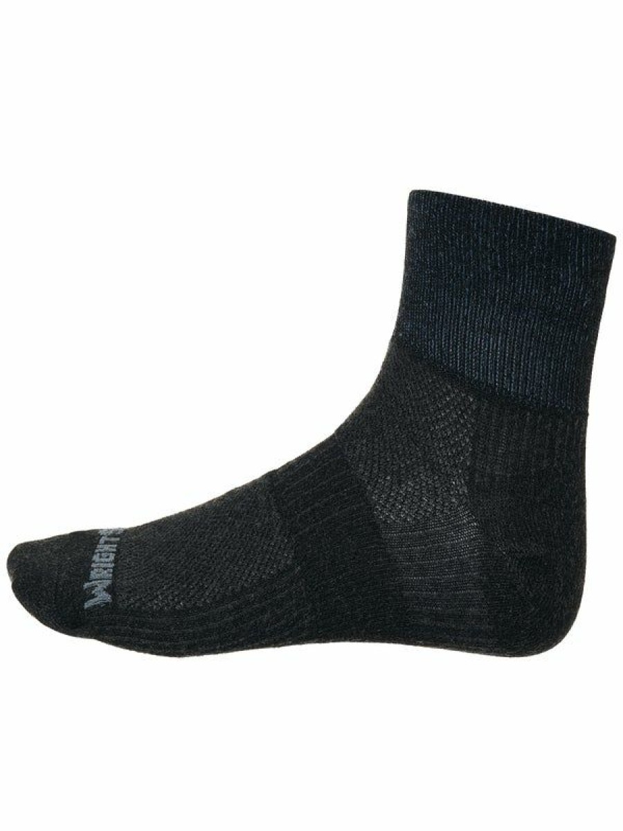 Socks * | Wrightsock Eco Winter Run Quarter Socks With Discount