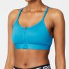 Running Sports Bras * | Nike Women'S Summer Dri-Fit Indy Zip Front Bra Quick Delivery