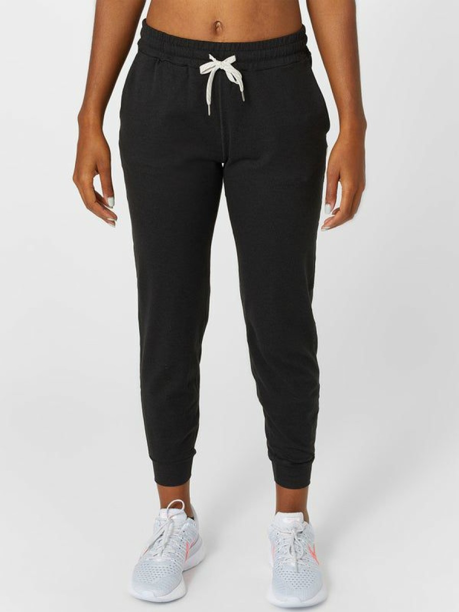 Capris Tights & Pants * | Vuori Women'S Performance Jogger Black Heather High Quality