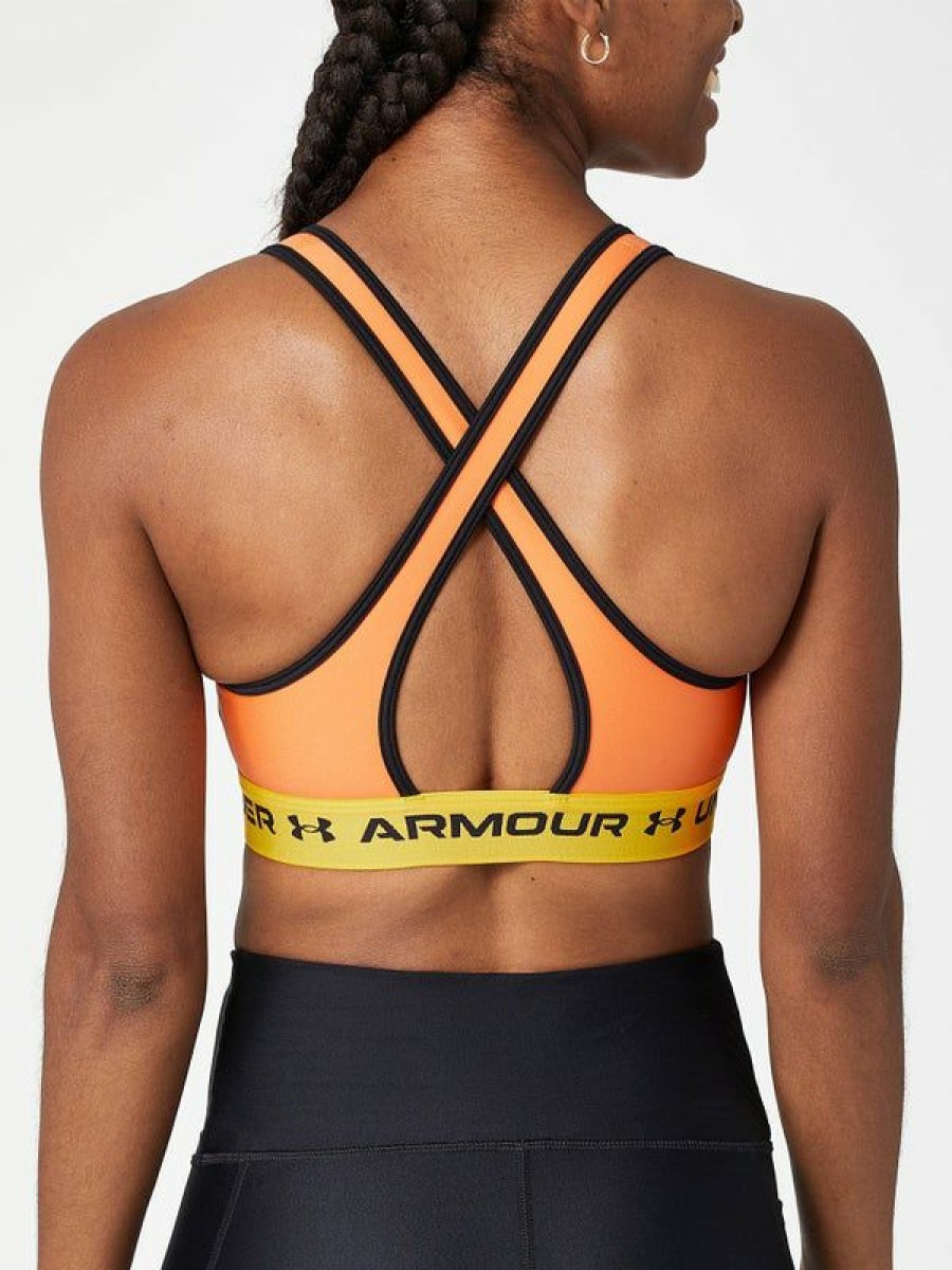 Running Sports Bras * | Under Armour Fall Crossback Mid Bra Crazy Deals