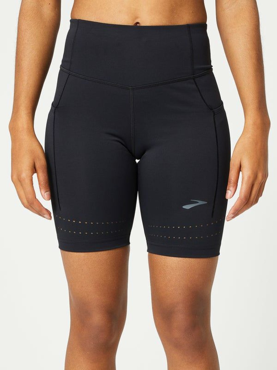 Shorts & Skirts * | Brooks Women'S Core Method 8 Short Tight Best Price