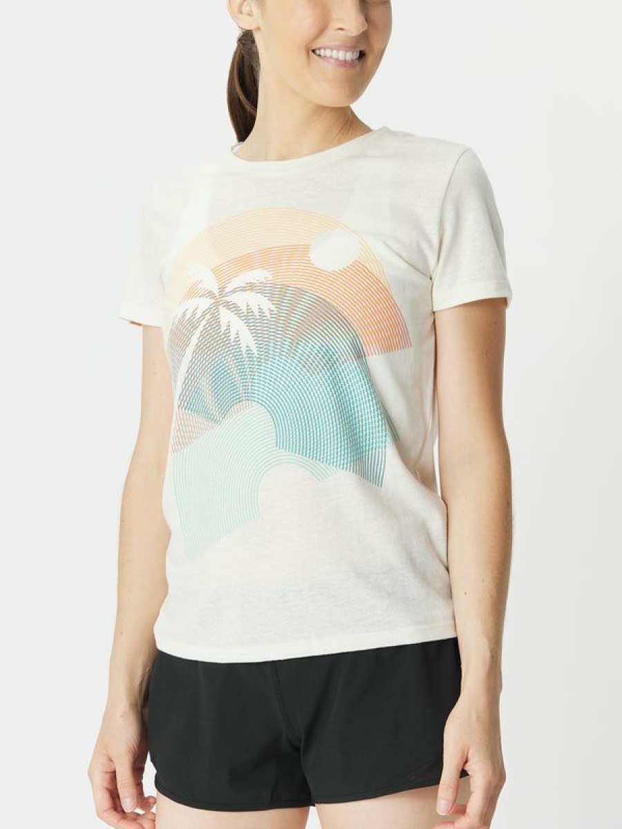 Short Sleeve Shirts * | Rabbit Women'S Remix Tee Gardenia Classical