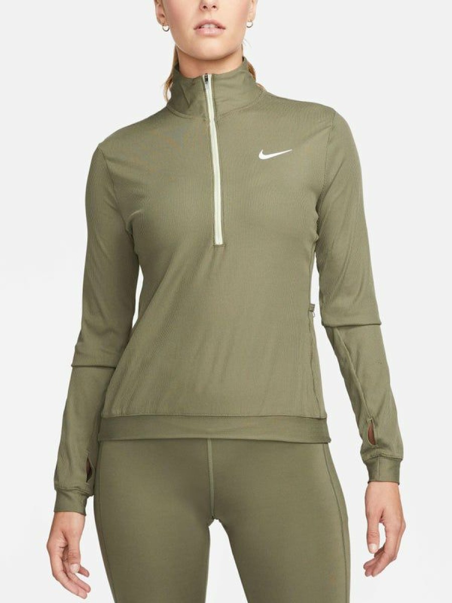 Long Sleeve Hoodies & Zips * | Nike Women'S Fall Therma-Fit Element Ssnl Half Zip Cheap