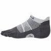 Socks * | Injinji Women'S Run Lightweight No-Show Toesocks Gra Lower Price