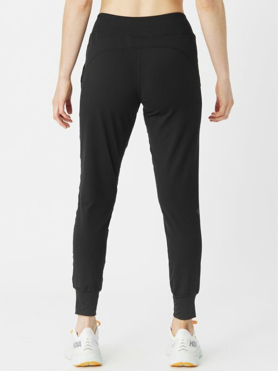 Capris Tights & Pants * | Rabbit Women'S Core Jogalongs Black Special