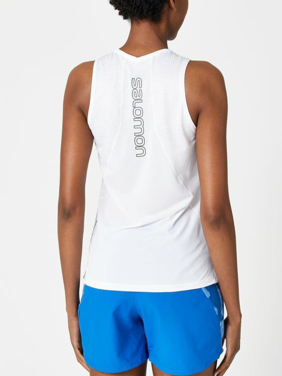 Tanks And Singlets * | Salomon Women'S Sense Aero Tank High Quality