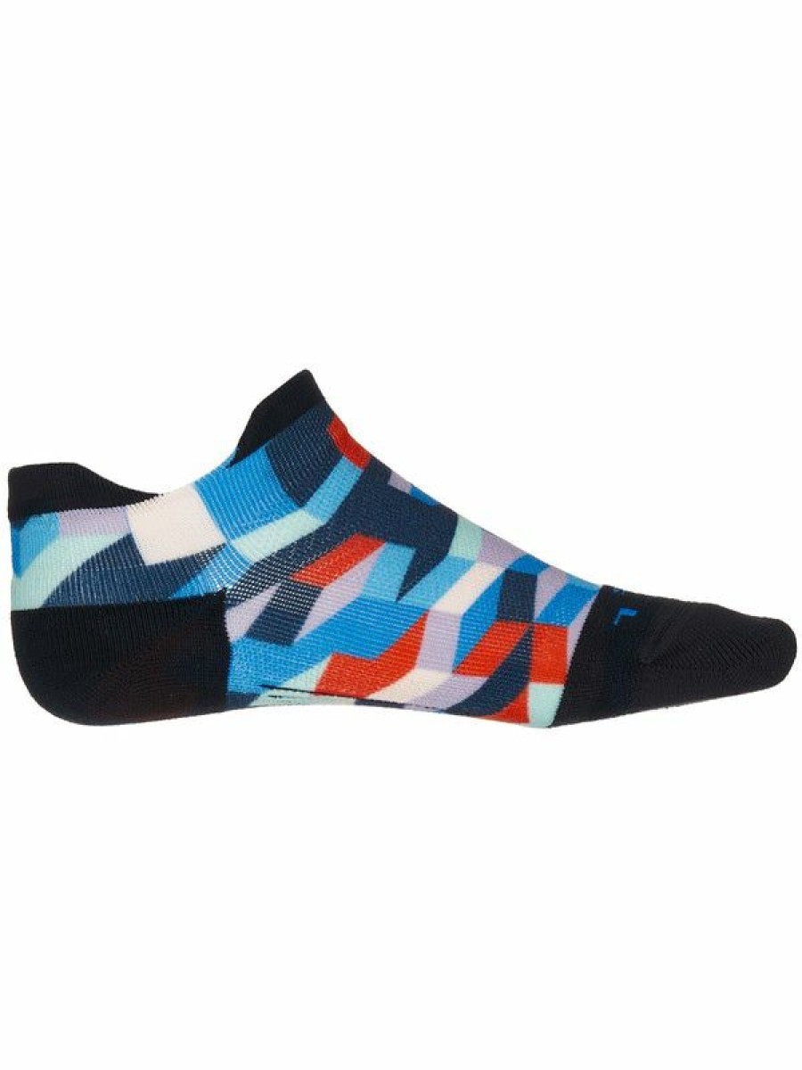 Socks * | Feetures Elite Light Cushion No Show Tab Sock Geo Pr High Quality