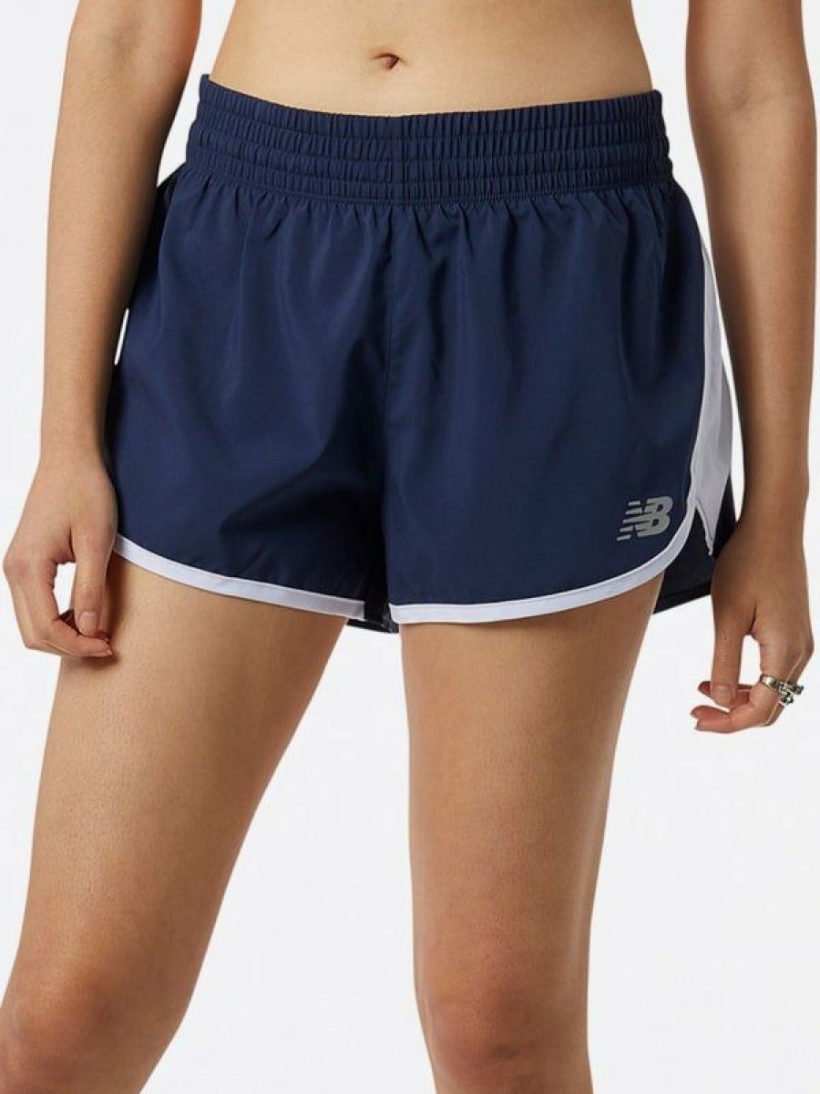 Shorts & Skirts * | New Balance Women'S Core Accelerate 2.5 Short Sells Cheap