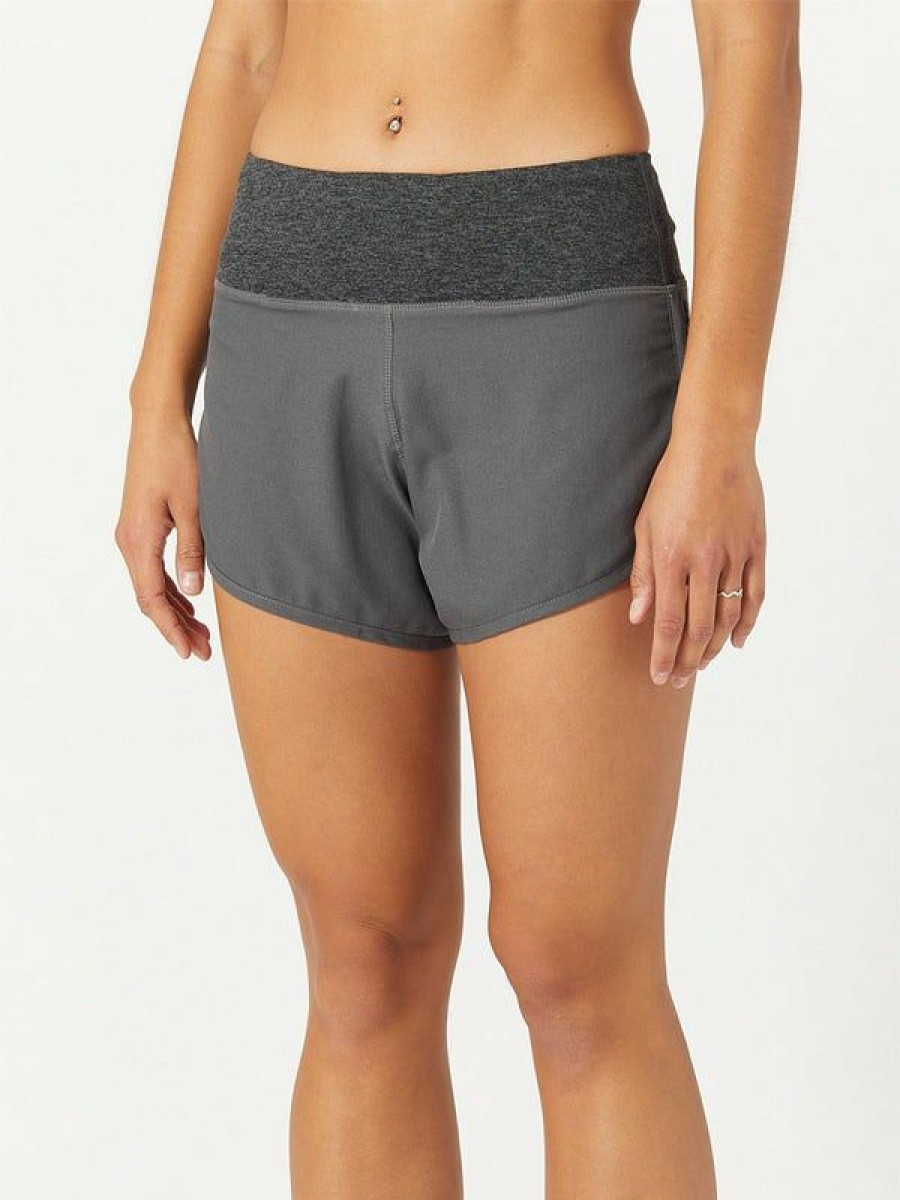 Shorts & Skirts * | Rabbit Women'S Pocket 2.5 Shorts Charcoal Shoping