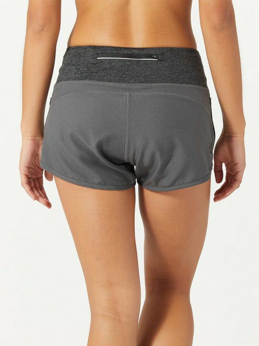 Shorts & Skirts * | Rabbit Women'S Pocket 2.5 Shorts Charcoal Shoping