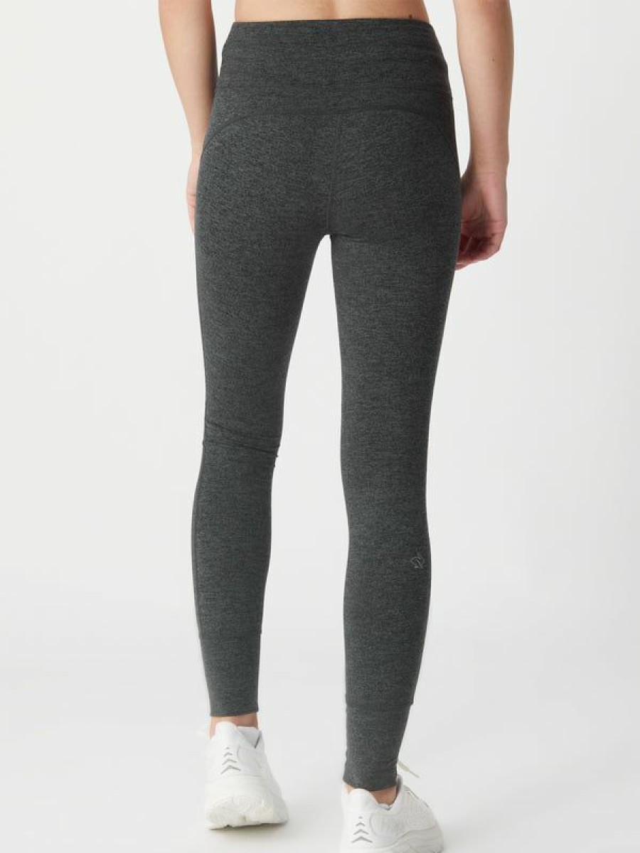 Capris Tights & Pants * | Rabbit Women'S Ez Tight Black Charcoal Discount Online