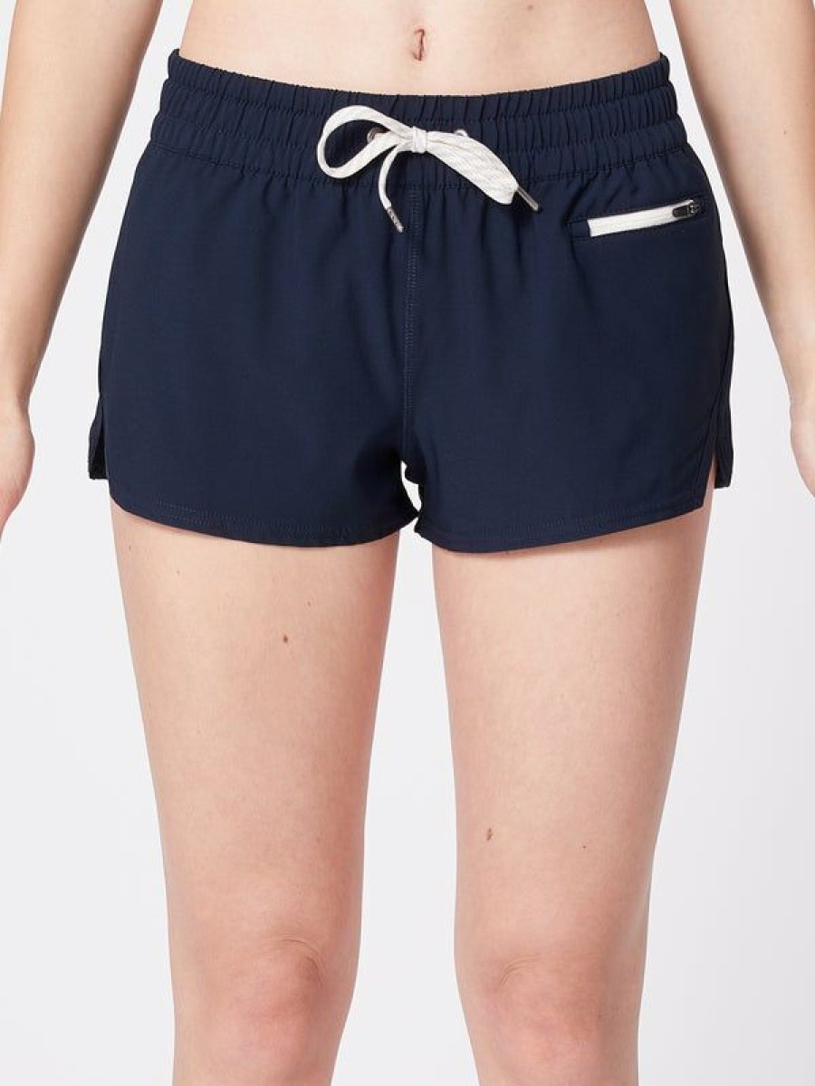 Shorts & Skirts * | Vuori Women'S Clementine Short Ink Wholesale