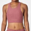 Running Sports Bras * | Vuori Elevation Bra Desert Rose Heather Best Sellers