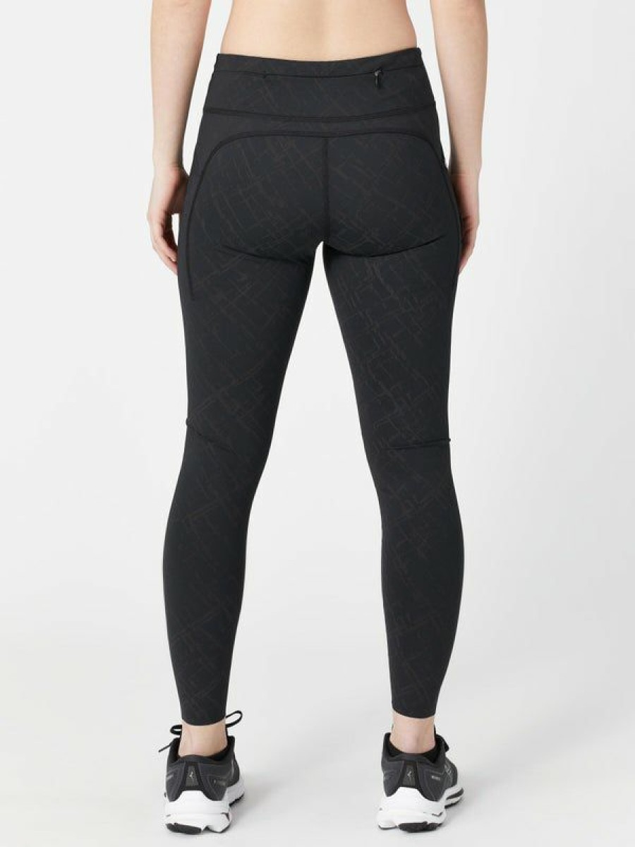 Capris Tights & Pants * | Rabbit Women'S Core Low Light Speed Tights Black Sales