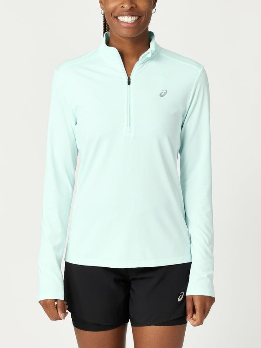 Long Sleeve Hoodies & Zips * | Asics Women'S Fall Ready-Set Half Zip Clearance Sale