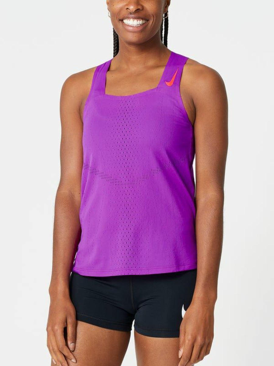 Tanks And Singlets * | Nike Women'S Spring Dri-Fit Adv Aeroswift Singlet Best Sellers