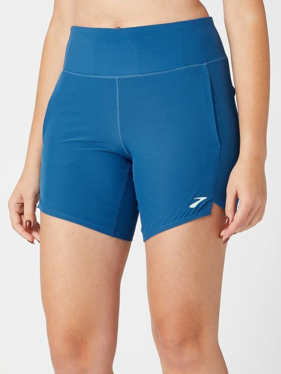 Shorts & Skirts * | Brooks Women'S Fall Chaser 7 Short Discount Store