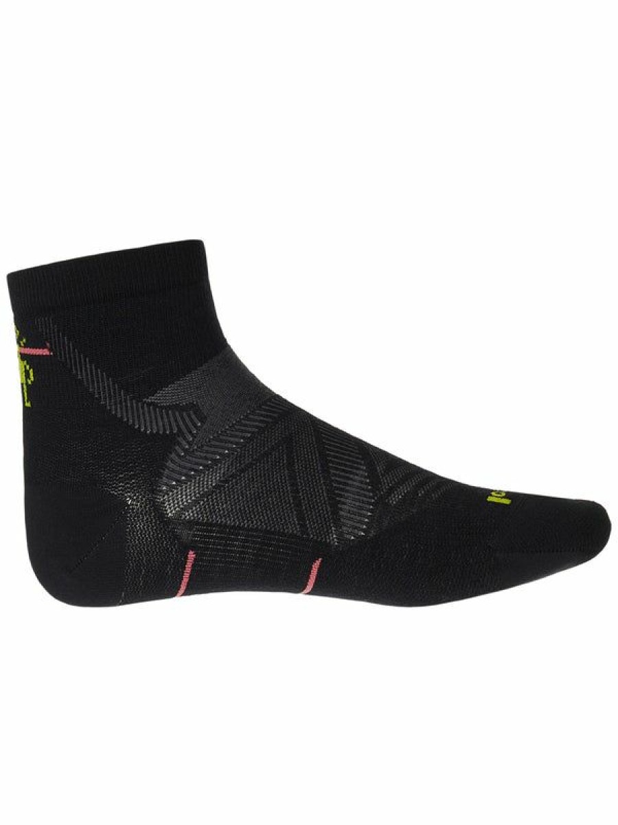 Socks * | Smartwool Women'S Run Zero Cushion Ankle Socks Black Best Sellers