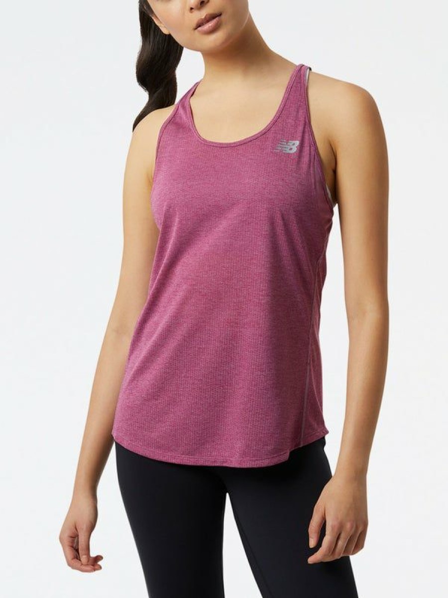 Tanks And Singlets * | New Balance Women'S Fall Impact Run Tank Crazy Deals