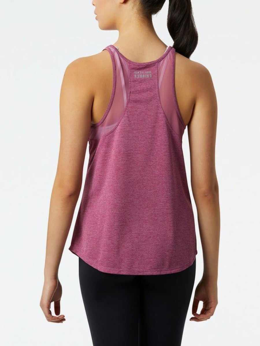 Tanks And Singlets * | New Balance Women'S Fall Impact Run Tank Crazy Deals