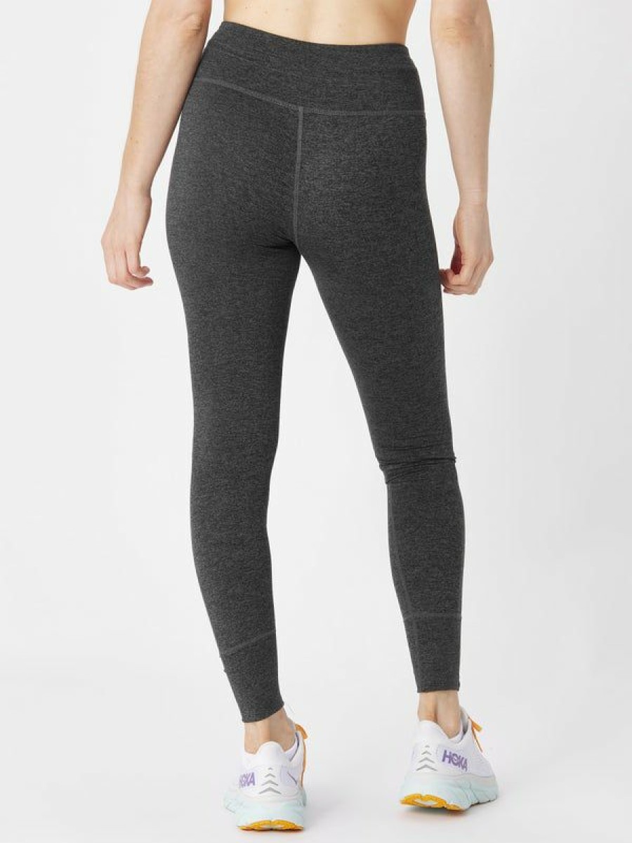 Capris Tights & Pants * | Rabbit Women'S Core Ez High Rise Tight Black Charcoal Clearance Sale