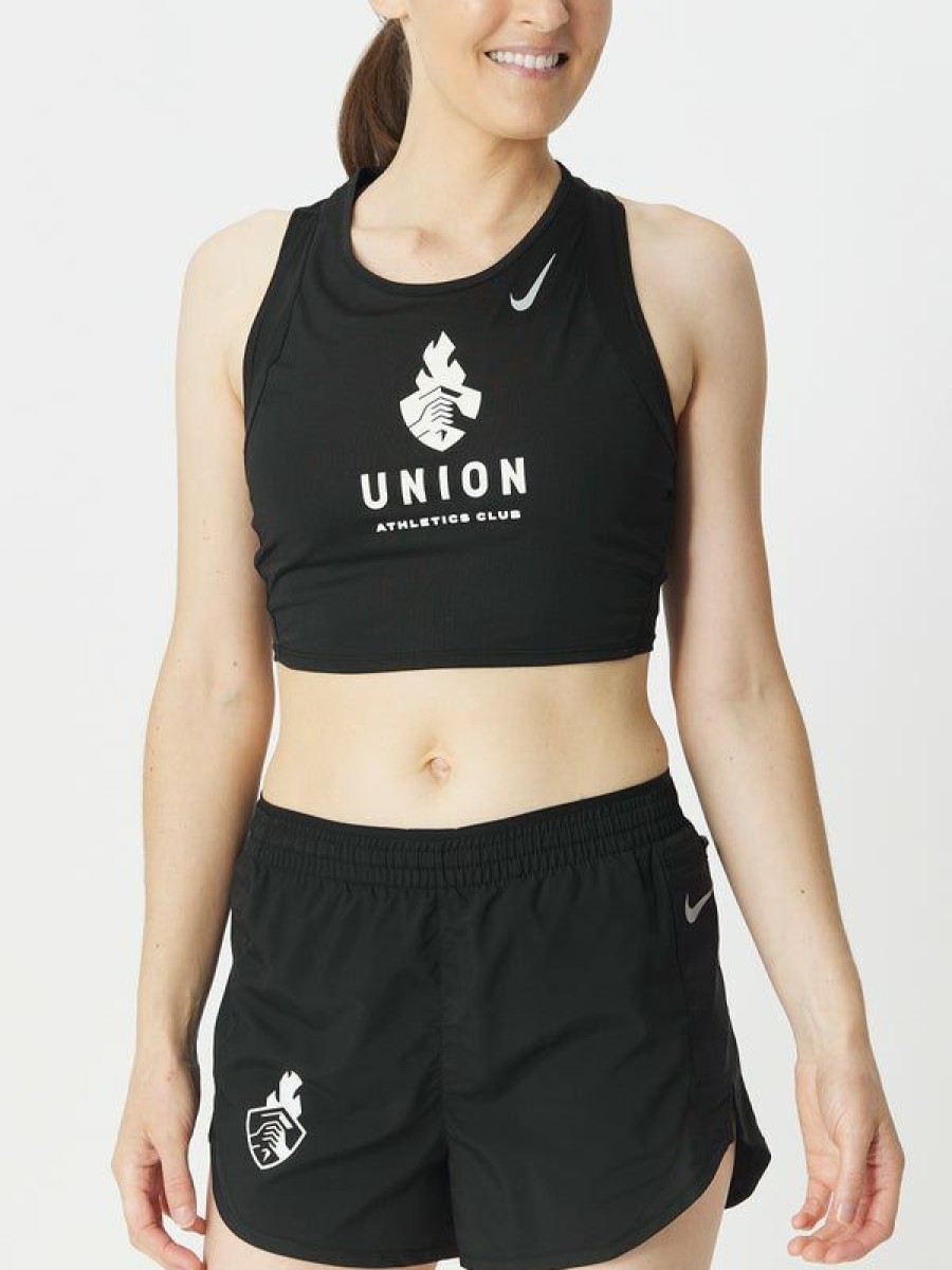 Tanks And Singlets * | Union Athletic Club Women'S Core Race Crop Sells Cheap