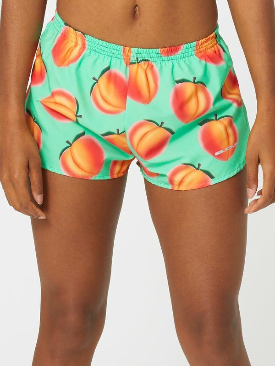 Shorts & Skirts * | Boa Women'S 1 Stretch Elite Split Short Peach Best Price