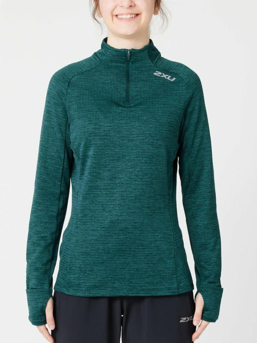 Long Sleeve Hoodies & Zips * | 2Xu Women'S Winter Ignition 1/4 Zip Wholesale