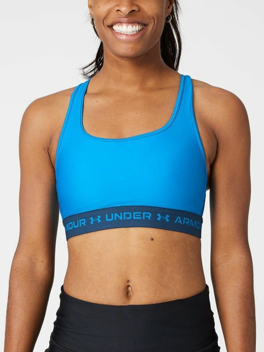 Running Sports Bras * | Under Armour Crossback Mid Bra High Quality