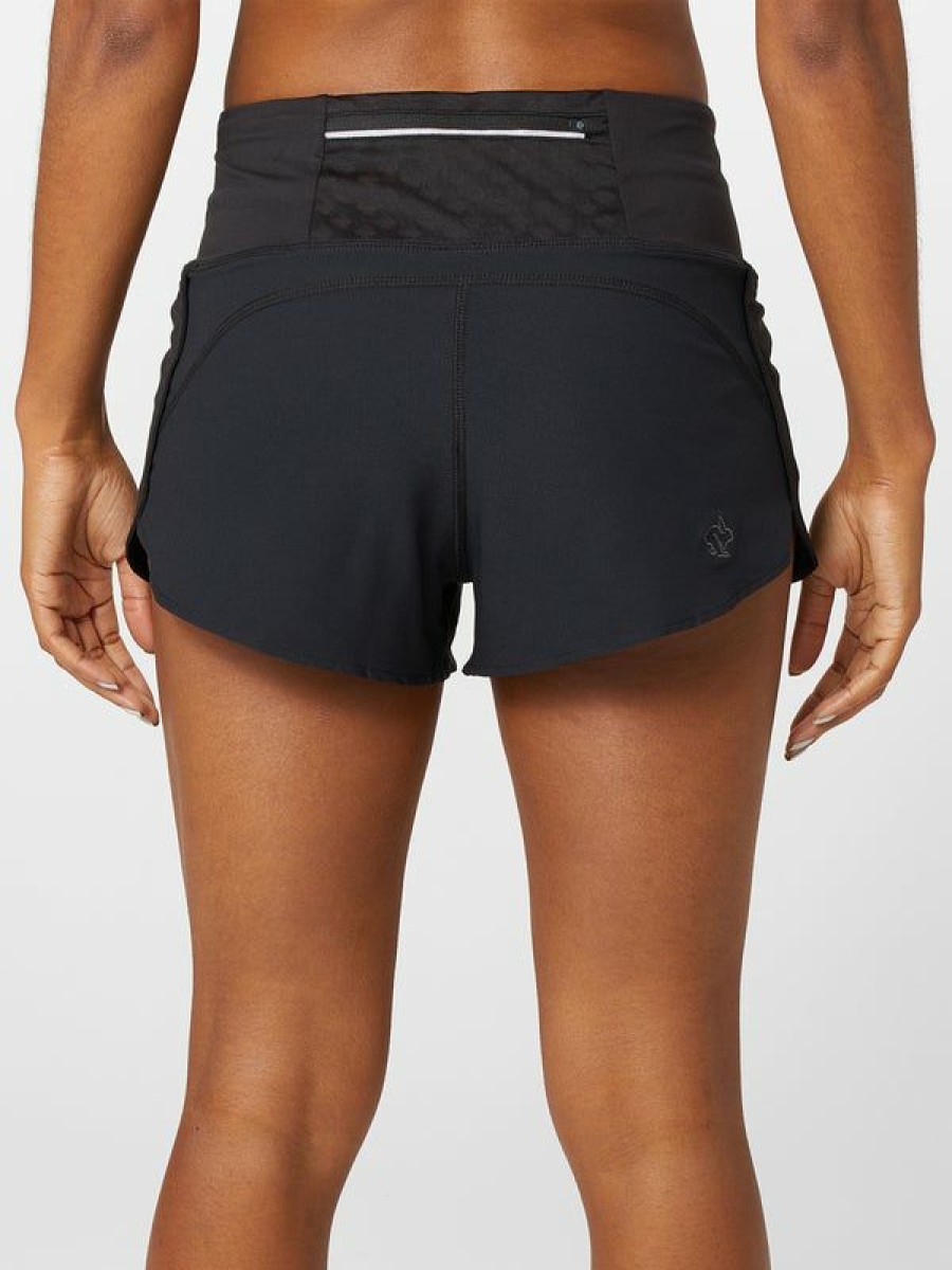 Shorts & Skirts * | Rabbit Women'S Mountain Climbers 2.0 2.5 Short Black Crazy Deals